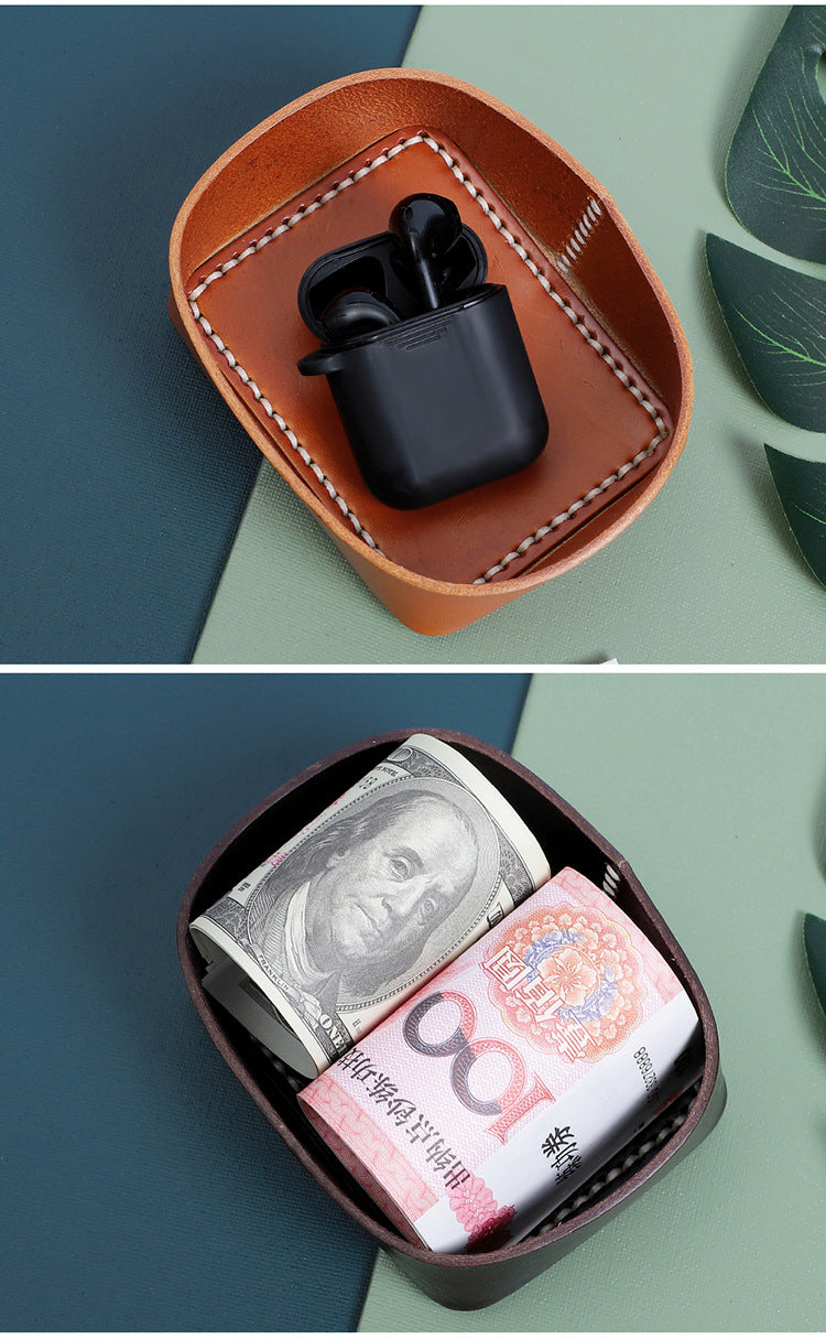 Vintage Leather Organizer Bag K130-Leather Cases-Brown-Free Shipping Leatheretro