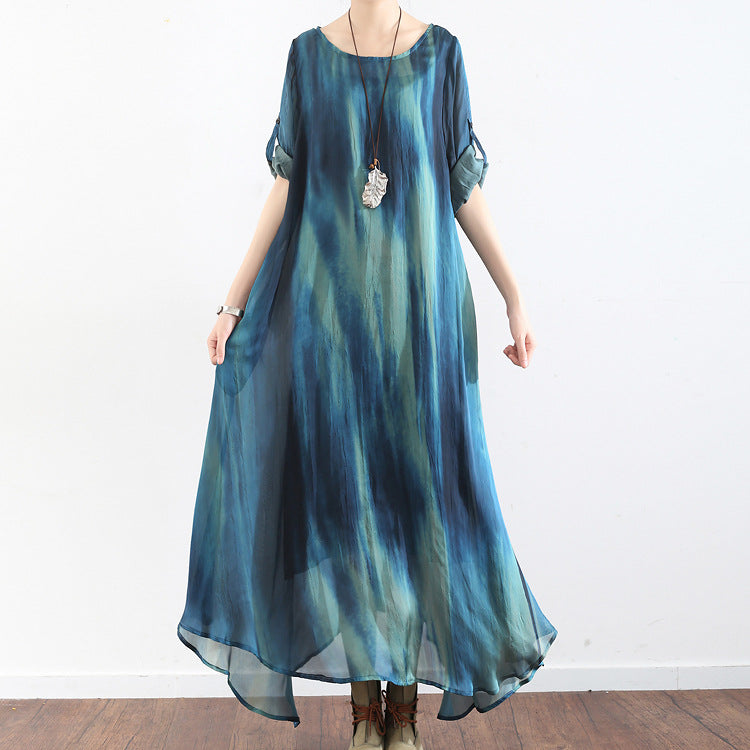 Elegant Summer Long Dresses for Women-Dresses-The same as picture-M-Free Shipping Leatheretro