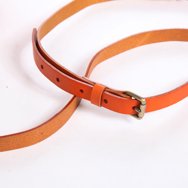 Cute Cat Design Handmade Vege Tanned Leather Bag for Women-Handbags-Wine Red-Free Shipping Leatheretro