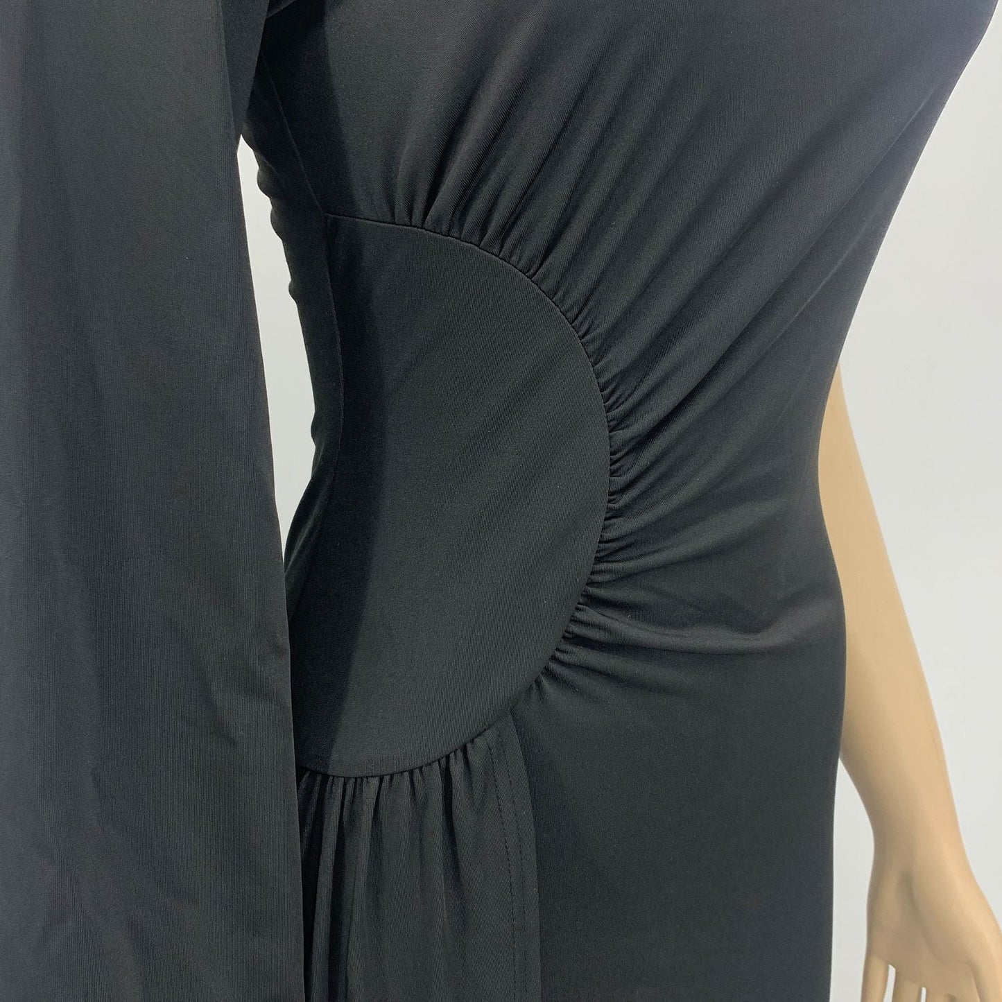 Classy One Shoulder Tight Dresses-Dresses-Black-S-Free Shipping Leatheretro