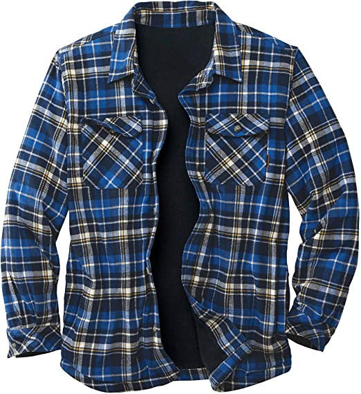 Casual Long Sleeves Velvet Men's Jacket-Coats & Jackets-Blue-S-Free Shipping Leatheretro