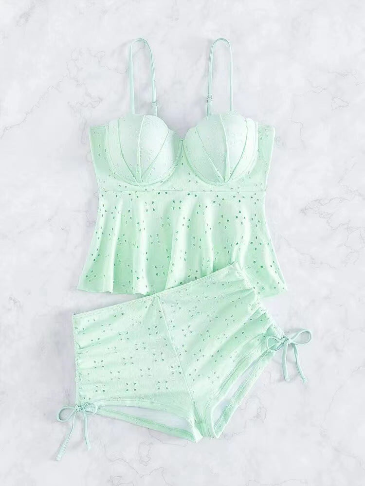 Sexy Summer Bikini Sets-Swimwear-Green-S-Free Shipping Leatheretro