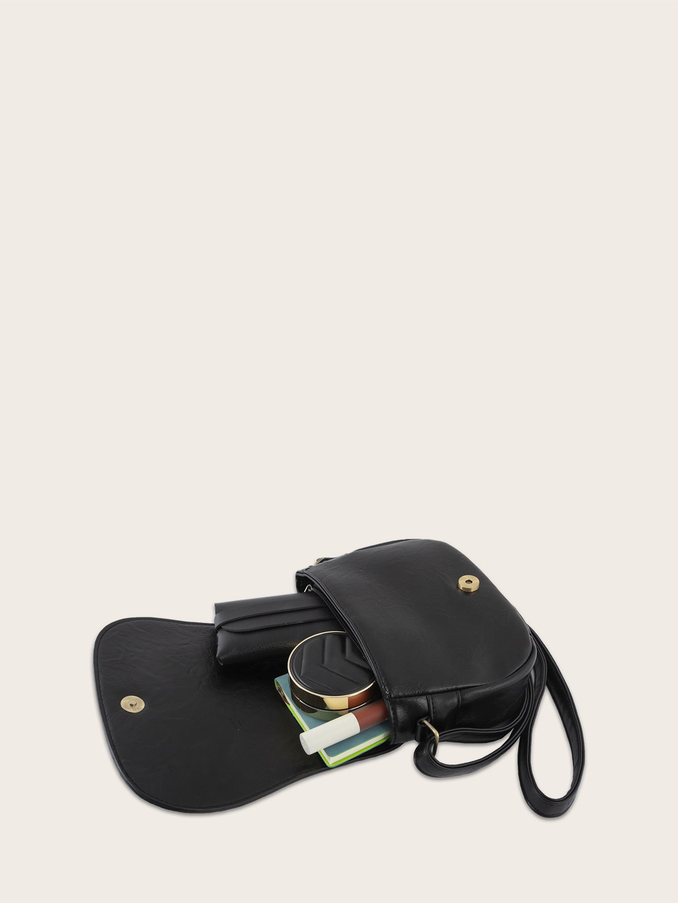 Vintage PU Crossbody Handbags for Women 242-Brown-Free Shipping Leatheretro