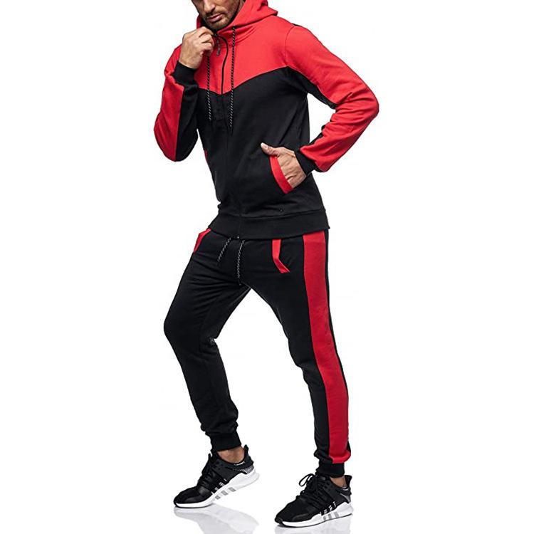 Casual Fall Men Hoodies Sports Suits-Sports Suits-Style1-M-Free Shipping Leatheretro