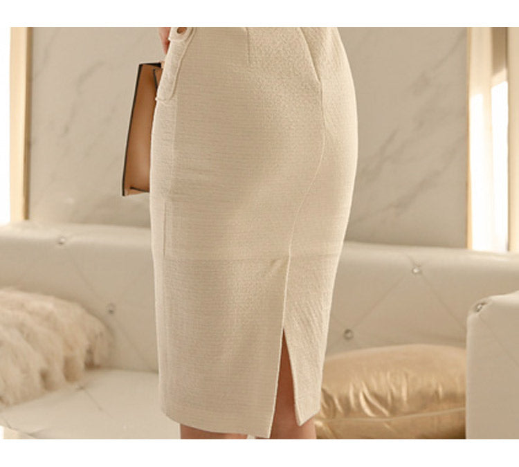 Elegant Office Lady High Waist Blazer Dresses-Dresses-The same as picture-S-Free Shipping Leatheretro