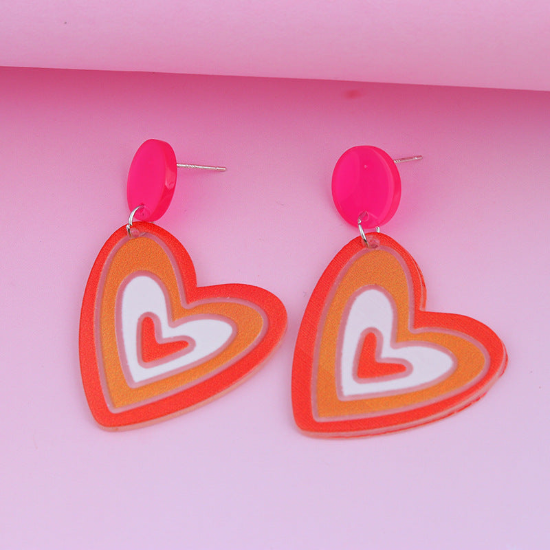 3pcs/Set Valentine's Day Sweetheart Design Women Earrings for Women-Earrings-5-Free Shipping Leatheretro