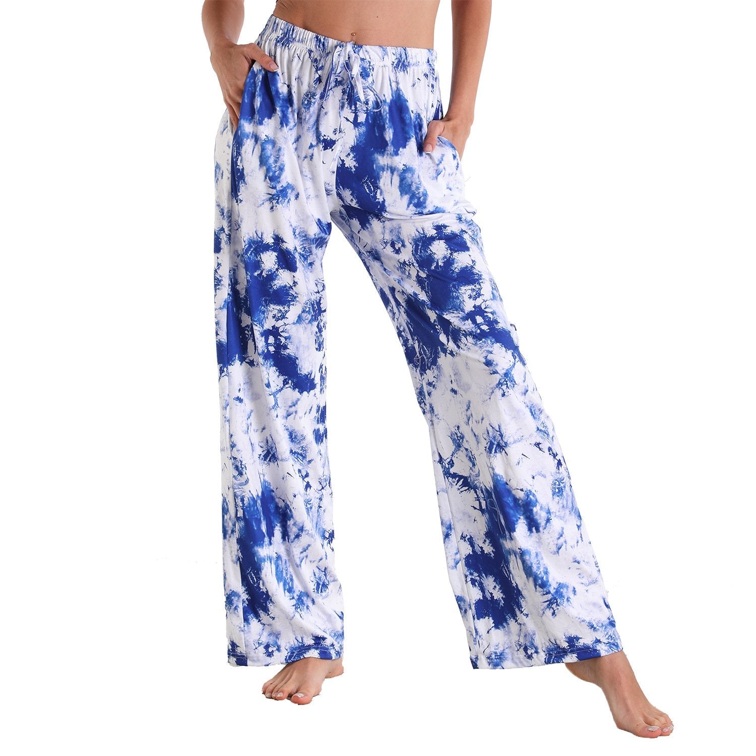 Leisure Women Comfortable Pants with Pocket-Pajamas-3018-S-Free Shipping Leatheretro