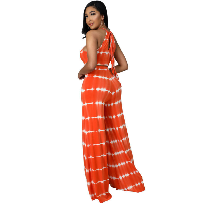 Sexy Women Summer Two Pieces Suits-Suits-Orange-S-Free Shipping Leatheretro