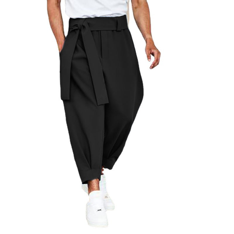 Casual Designed Fall Pants for Men-Pants-Black-S-Free Shipping Leatheretro