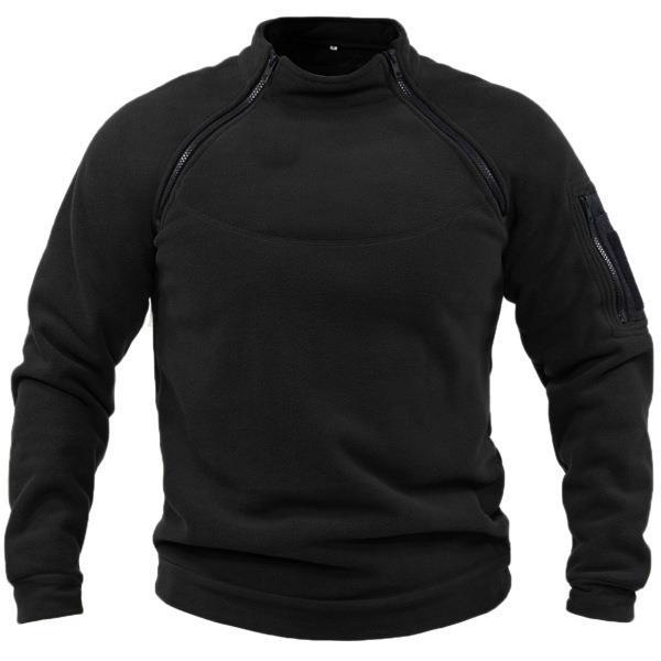 Warm Turtleneck Pullover Sweaters for Men-Black-S-Free Shipping Leatheretro