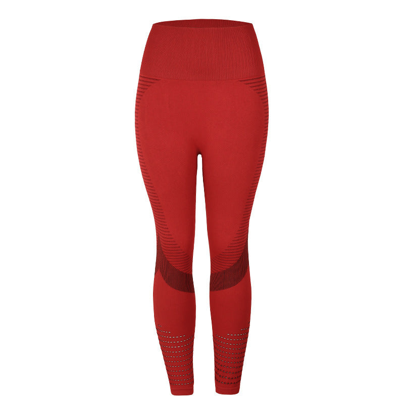 Sexy Running Tank Tops & Yoga Leggings-Activewear-Red-S-Free Shipping Leatheretro