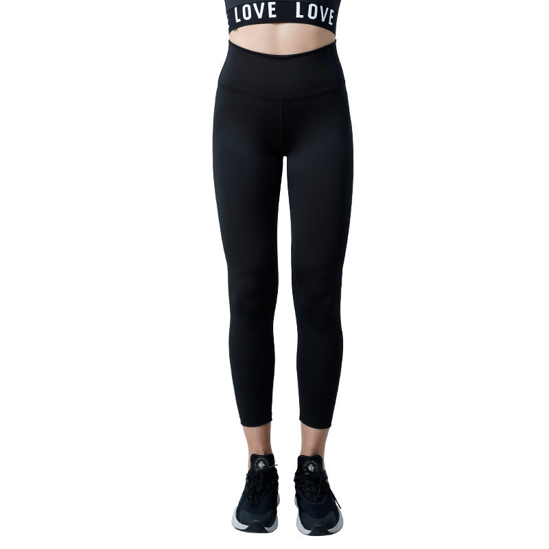 Sexy High Waist Gym Leggings for Women-Activewear-Black-S-Free Shipping Leatheretro