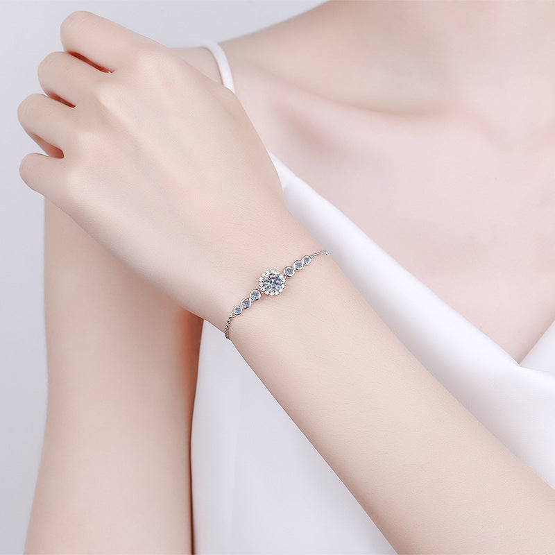 Fashion Array Stars Silver Bracelets-Bracelets-The same as picture-Free Shipping Leatheretro
