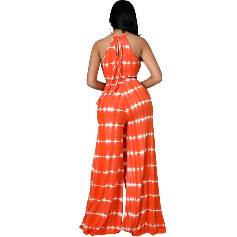 Sexy Women Summer Two Pieces Suits-Suits-Orange-S-Free Shipping Leatheretro