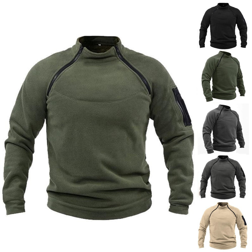 Warm Turtleneck Pullover Sweaters for Men-Dark Gray-S-Free Shipping Leatheretro