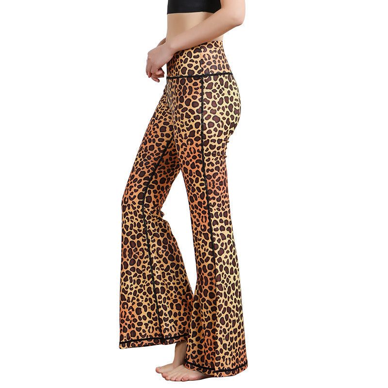 Casual High Waist Trumpet Yoga Pants for Women-Pants-LB001-11-S-Free Shipping Leatheretro