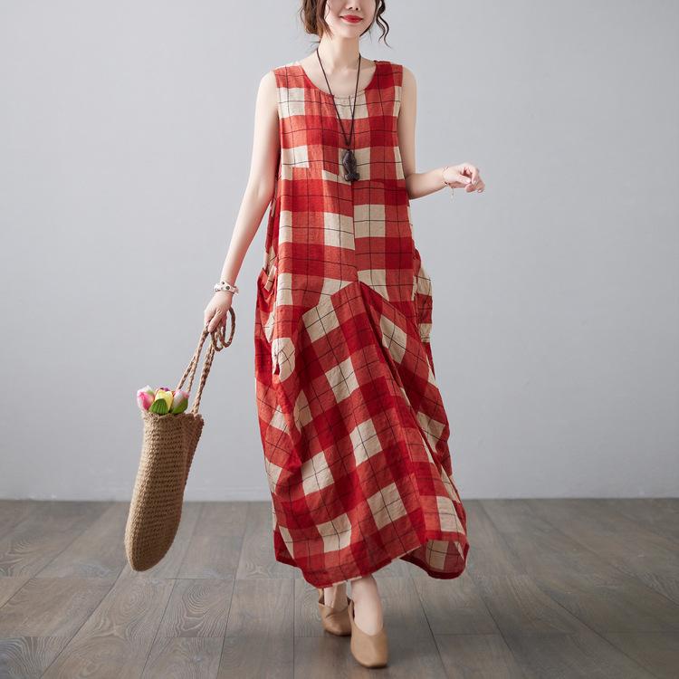 Summer Woemn Irrgular Loose Cozy Dresses-Maxi Dresses-The same as picture-L-Free Shipping Leatheretro