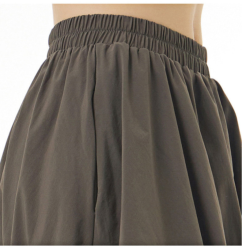 Casual Irregular Plus Sizes Skirts for Women-Skirts-Black-One Size-Free Shipping Leatheretro