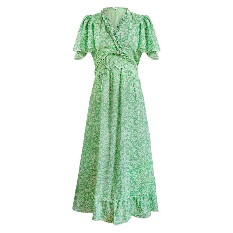 Summer Holiday Dresses for Women-Dresses-Green-S-Free Shipping Leatheretro