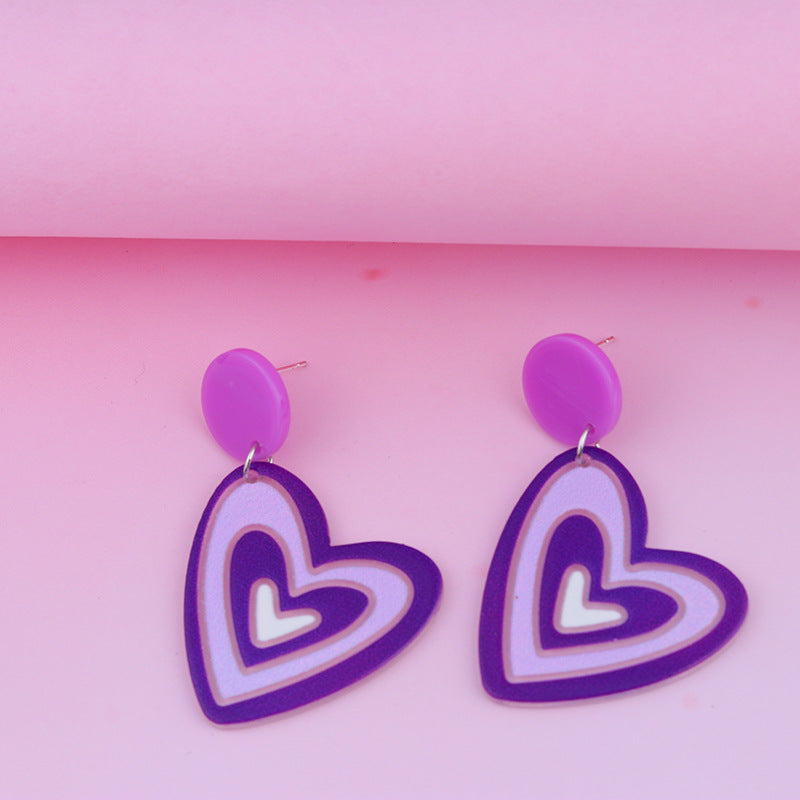 3pcs/Set Valentine's Day Sweetheart Design Women Earrings for Women-Earrings-8-Free Shipping Leatheretro