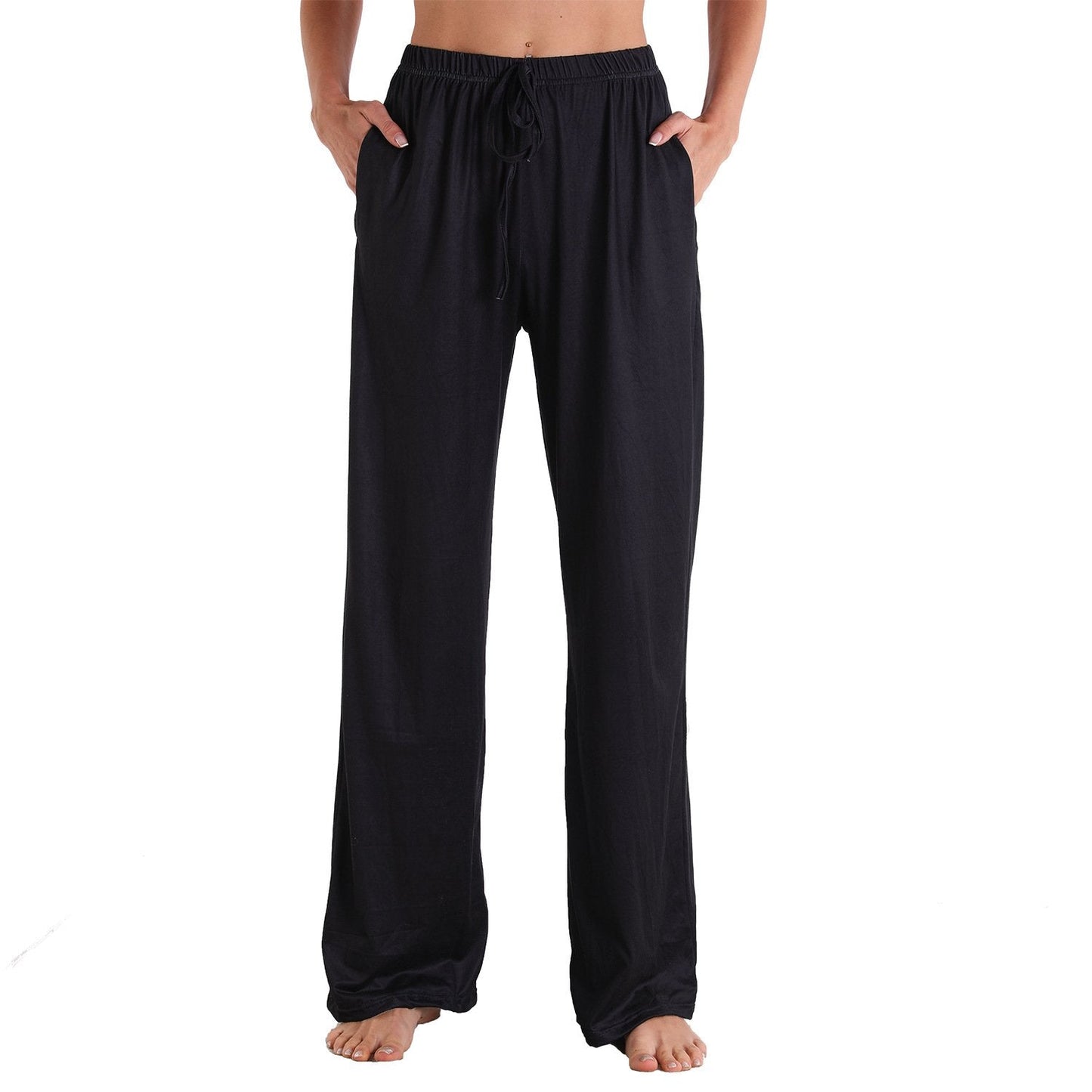 Leisure Women Comfortable Pants with Pocket-Pajamas-3014-S-Free Shipping Leatheretro