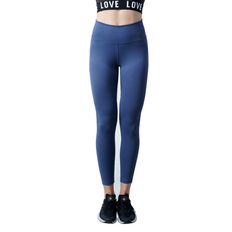 Sexy High Waist Gym Leggings for Women-Activewear-Dark Blue-S-Free Shipping Leatheretro