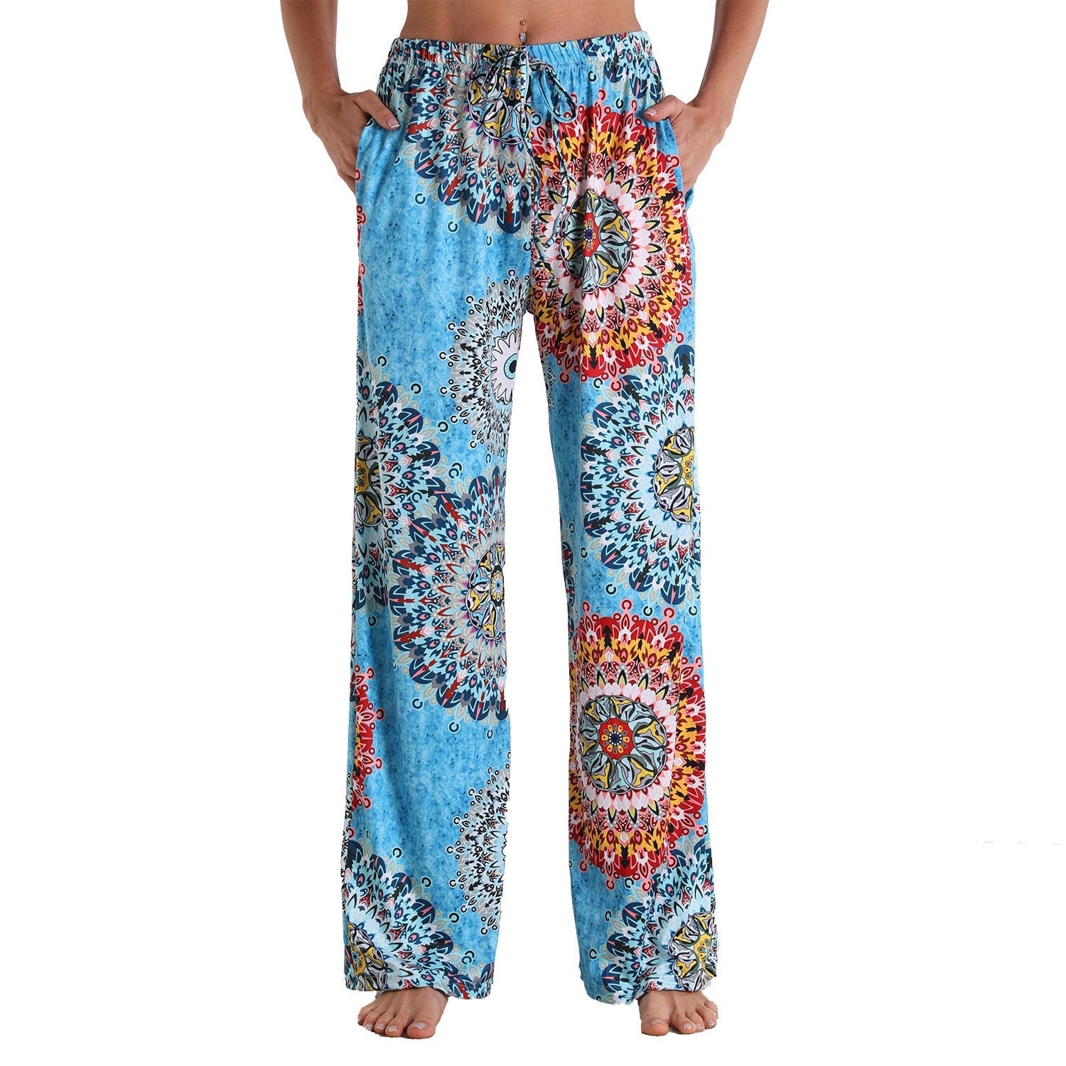 Fashion Casual Women Pajamas Pants-Pajamas-3011-S-Free Shipping Leatheretro