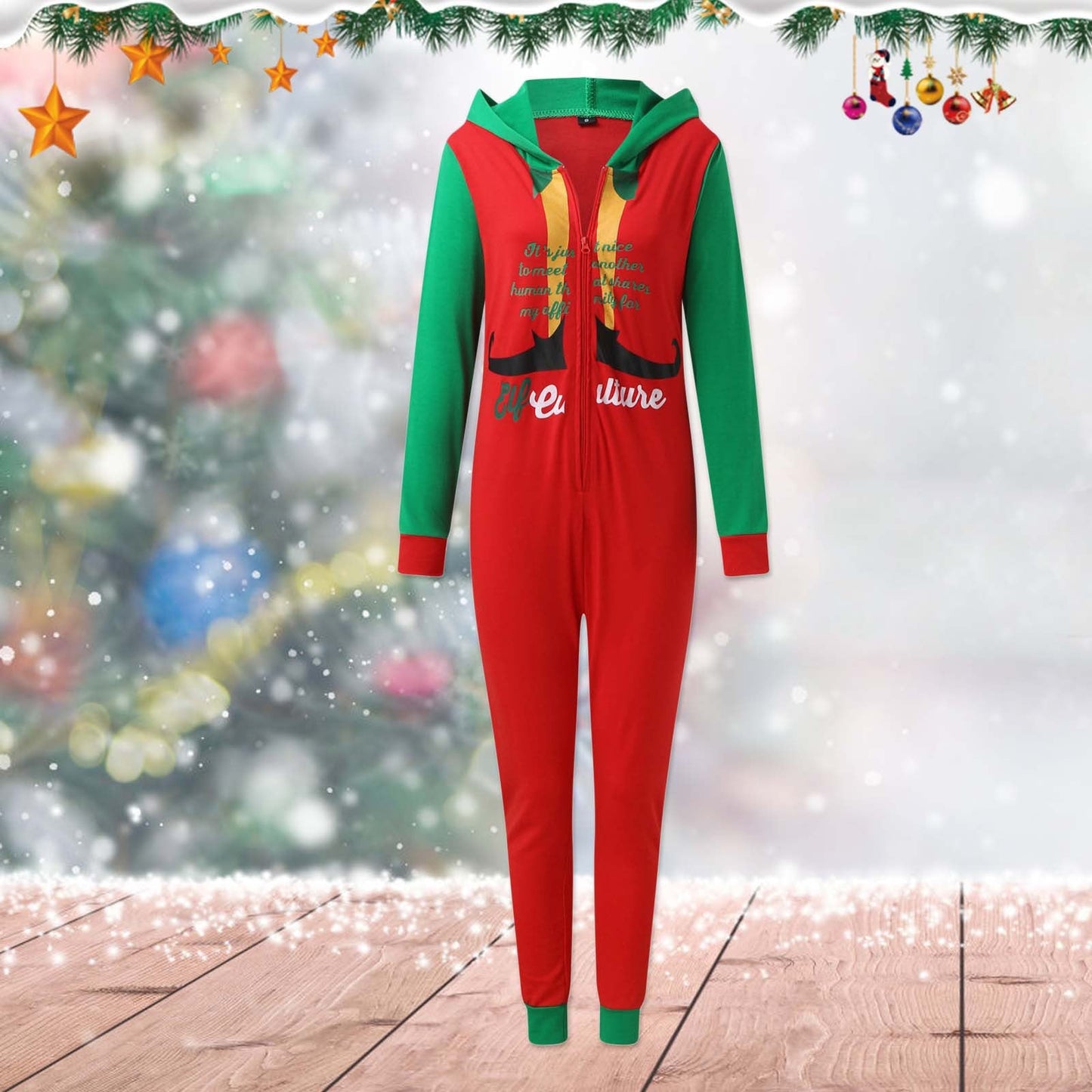 Fashion Adult and Kids Christmas Suits-Suits-Red-Miss-S-Free Shipping Leatheretro