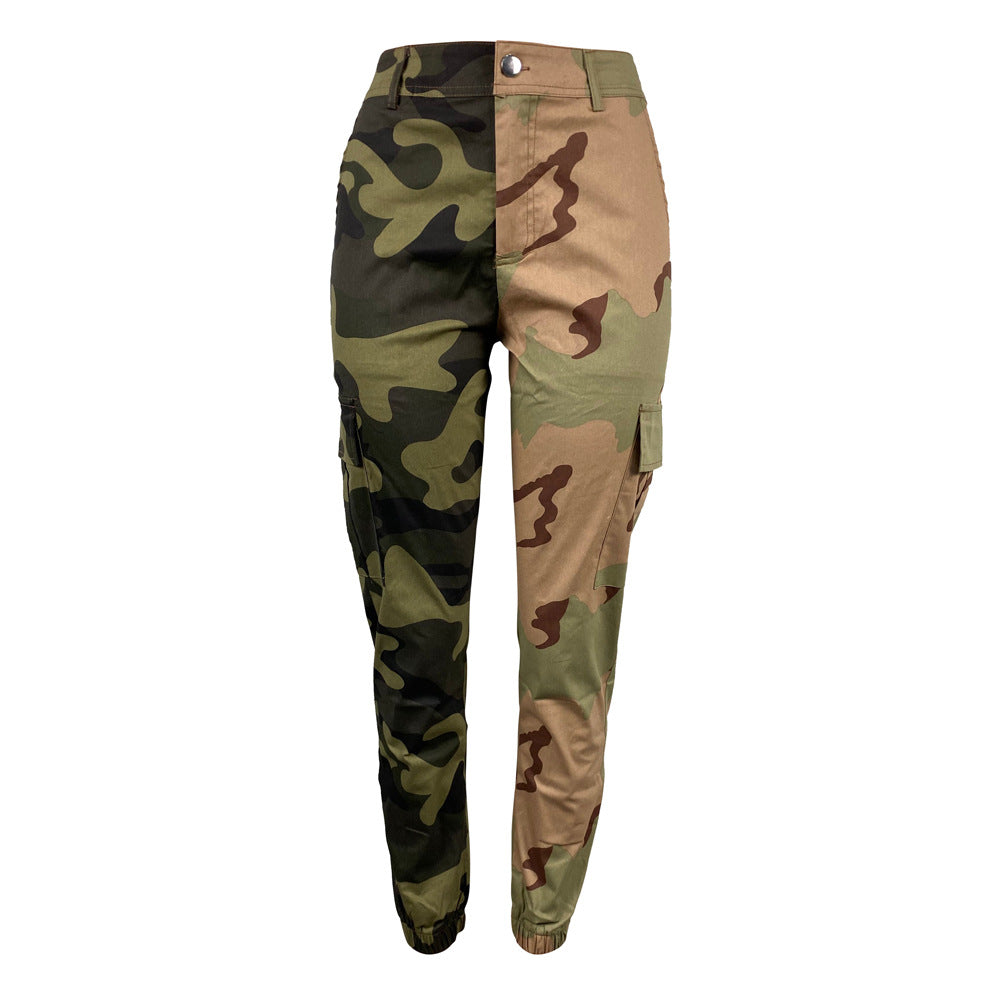 Fashion Popular Camouflage Women Pants-Pants-Army Green-S-Free Shipping Leatheretro