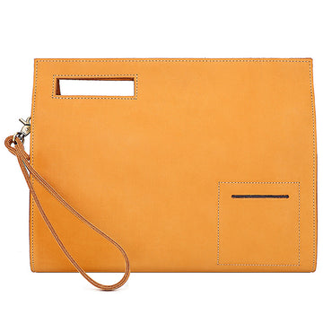 Vintage Crazy Horse Leather Crossbody Business Bags 0011-Briefcases-Black-Free Shipping Leatheretro