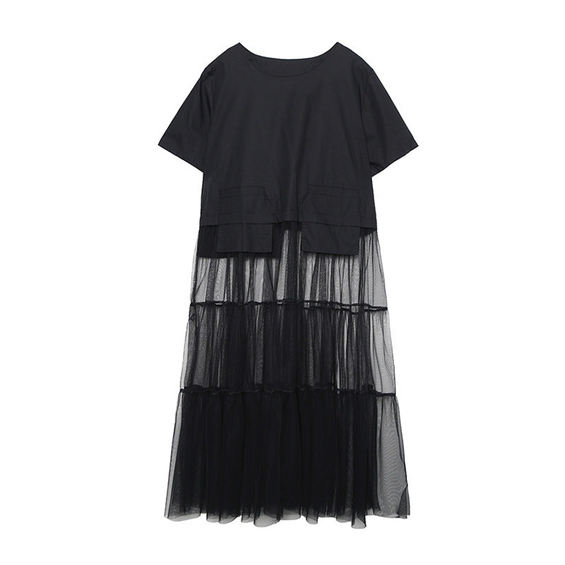 Vintage Black Summer A Line Dresses-Dresses-Black-One Size-Free Shipping Leatheretro