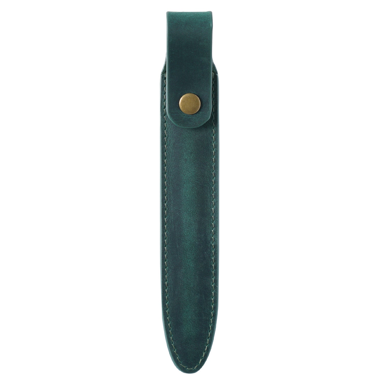 Vintage Leather Protect Pen Case P102-pen holder-Green-Free Shipping Leatheretro