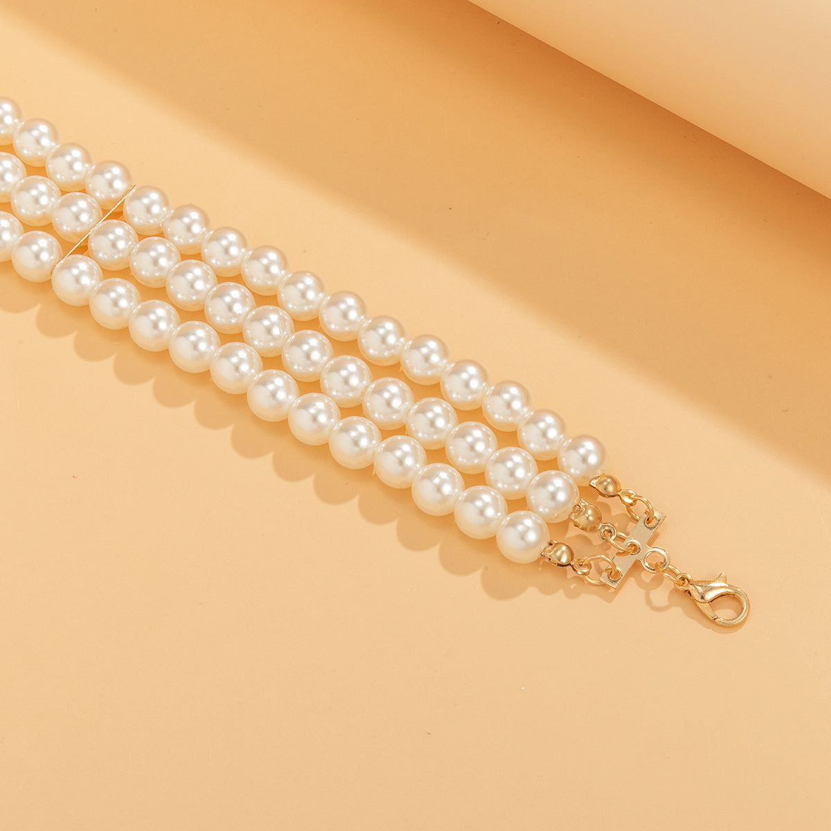Elegant Round Shape Artificial Pearl Necklace for Women-Necklaces-White-Free Shipping Leatheretro
