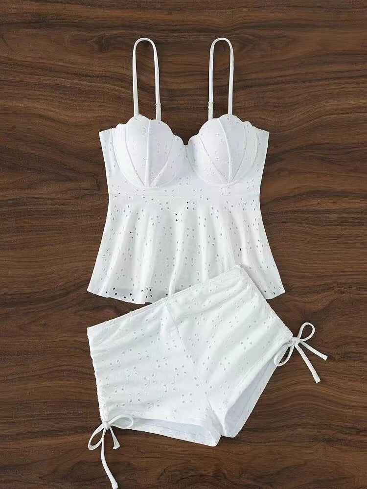 Sexy Summer Bikini Sets-Swimwear-White-S-Free Shipping Leatheretro