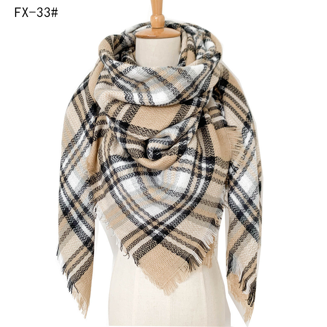 Colorful Soft Winter Scarfs for Women-scarves-33#-140cm-Free Shipping Leatheretro