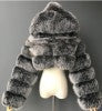 Fashion Artificial Faux Fur Short Overcoats for Women-Coats & Jackets-Black Gray-S-Free Shipping Leatheretro