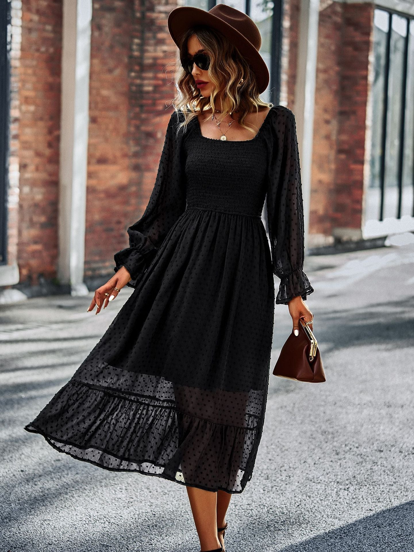 Casual Off The Shoulder Summer Daily Dresses-Dresses-Black-S-Free Shipping Leatheretro