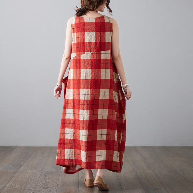 Summer Woemn Irrgular Loose Cozy Dresses-Maxi Dresses-The same as picture-L-Free Shipping Leatheretro