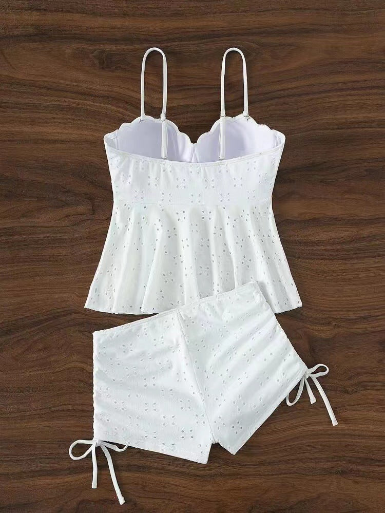 Sexy Summer Bikini Sets-Swimwear-White-S-Free Shipping Leatheretro