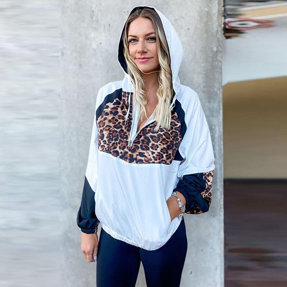 Casual Women Leopard Loose Hoodies Tops-Shirts & Tops-Black-S-Free Shipping Leatheretro