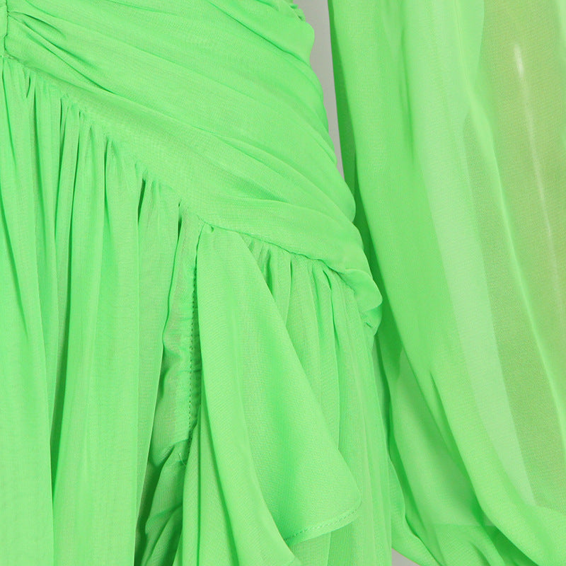 Designed Sexy Summer Holiday Green Long Dresses-Dresses-Green-S-Free Shipping Leatheretro