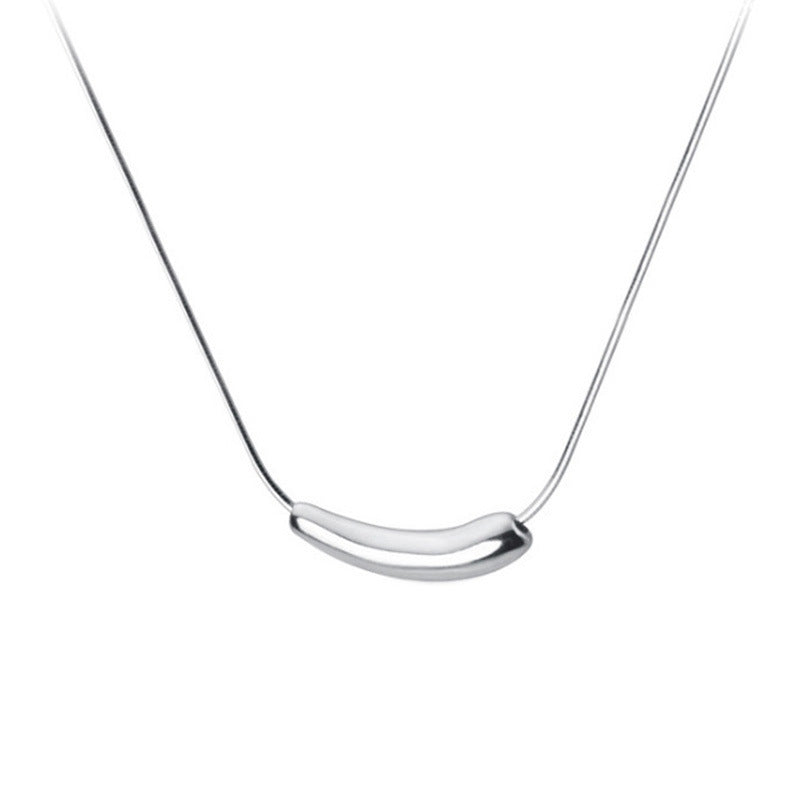 Eggplant Design Sterling Sliver Necklace for Women-Rings-The same as picture-Free Shipping Leatheretro