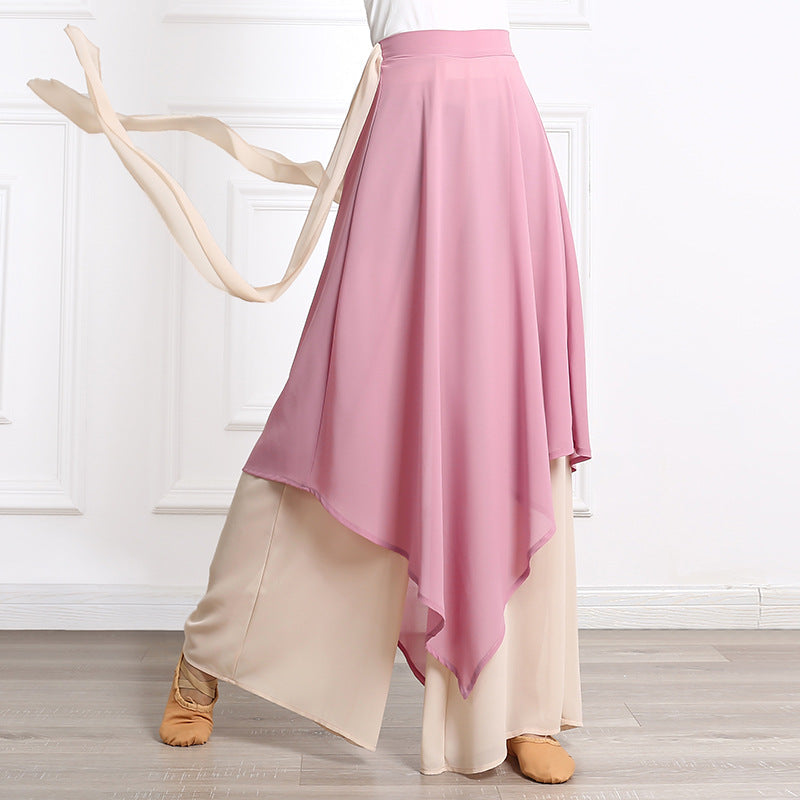 Classic Dancing Wide Legs Pants-Women Bottoms-A-S-Free Shipping Leatheretro