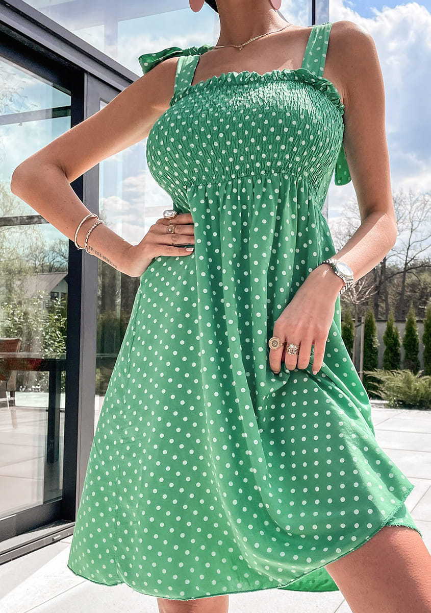 Casual Summer Daily Dresses-Dresses-Green-S-Free Shipping Leatheretro