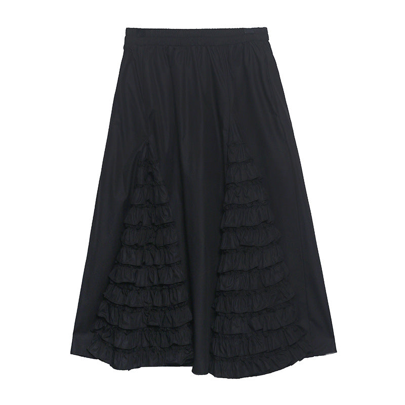 Black Designed Women Skirts-Skirts-Black-One Size-Free Shipping Leatheretro