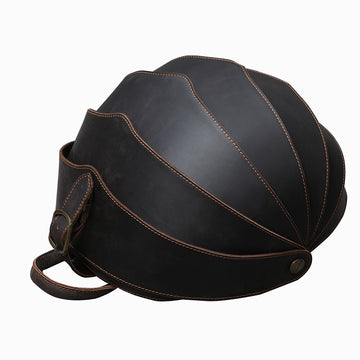 Handmade Cowhide Leather Cyclus Pangolin Backpack Large Size 9874-Leatehr Backpack-Dark Coffee-Free Shipping Leatheretro