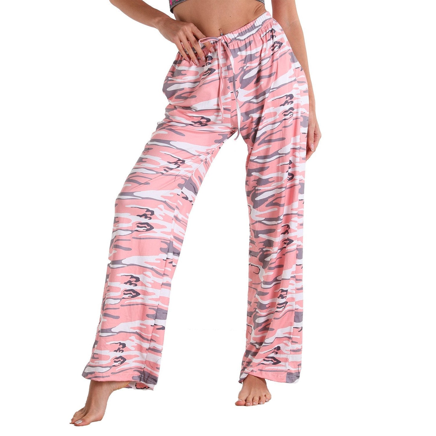 Fashion Casual Women Pajamas Pants-Pajamas-3013-S-Free Shipping Leatheretro