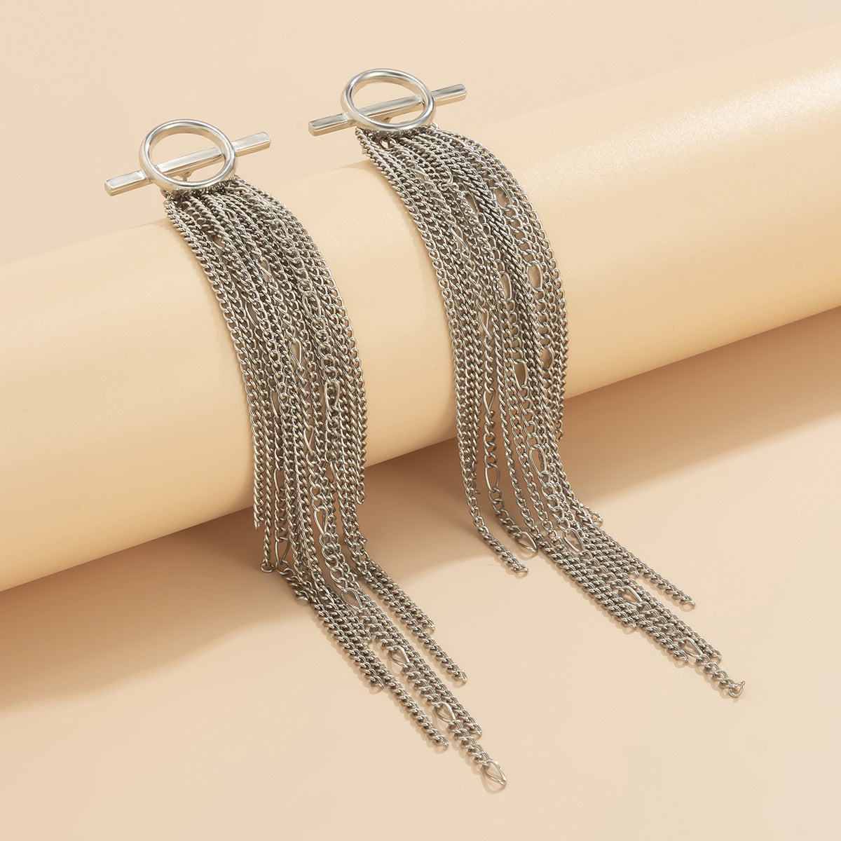 Vintage Tassels Design Metal Drop Earrings-Earrings-Golden-Free Shipping Leatheretro