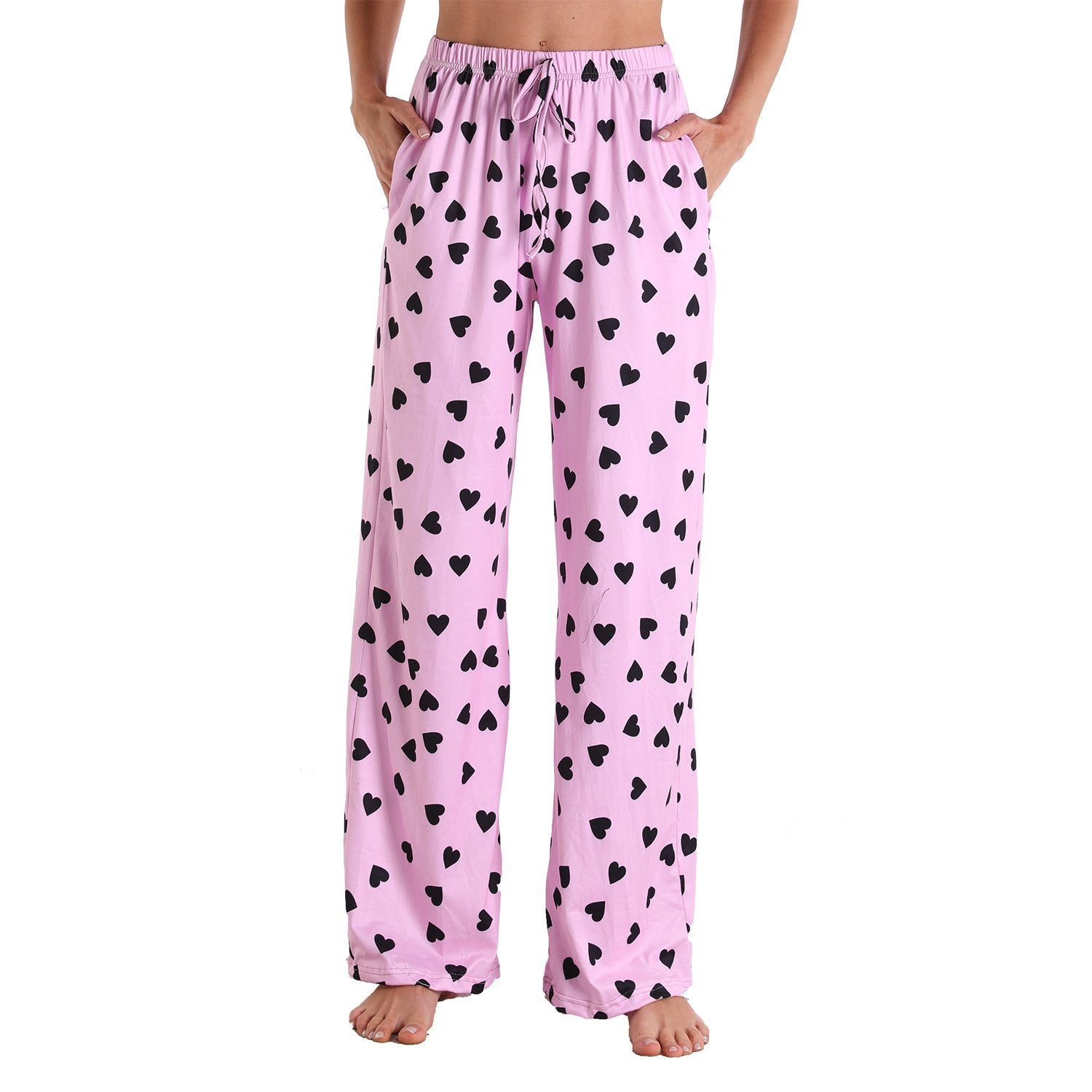 Fashion Casual Women Pajamas Pants-Pajamas-3016-S-Free Shipping Leatheretro
