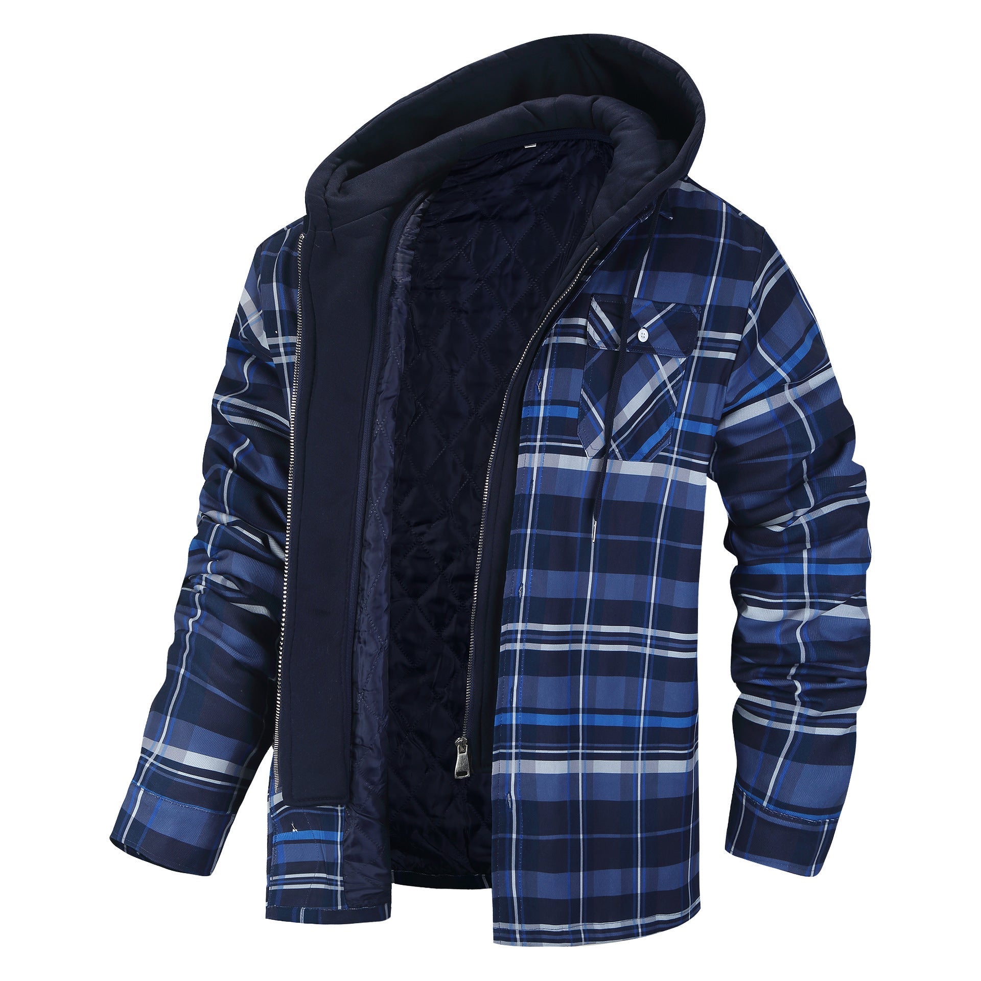 Casual Winter Thick Warm Long Sleeves Jacket Coats-Coats & Jackets-A-S-Free Shipping Leatheretro